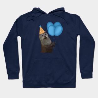 Cute Birthday Otter Hoodie